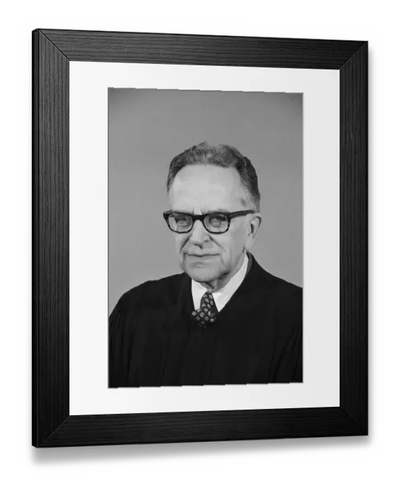 Framed Print : Associate Justice Harry A. Blackmun Framed Print : Associate Justice Harry A. Blackmun