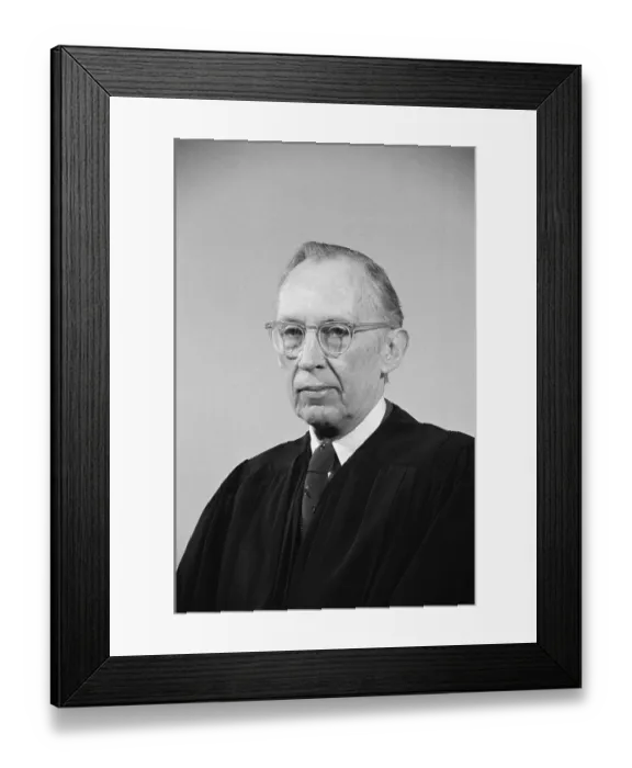 Framed Print : Justice Lewis Franklin Powell, Jr Framed Print : Justice Lewis Franklin Powell, Jr