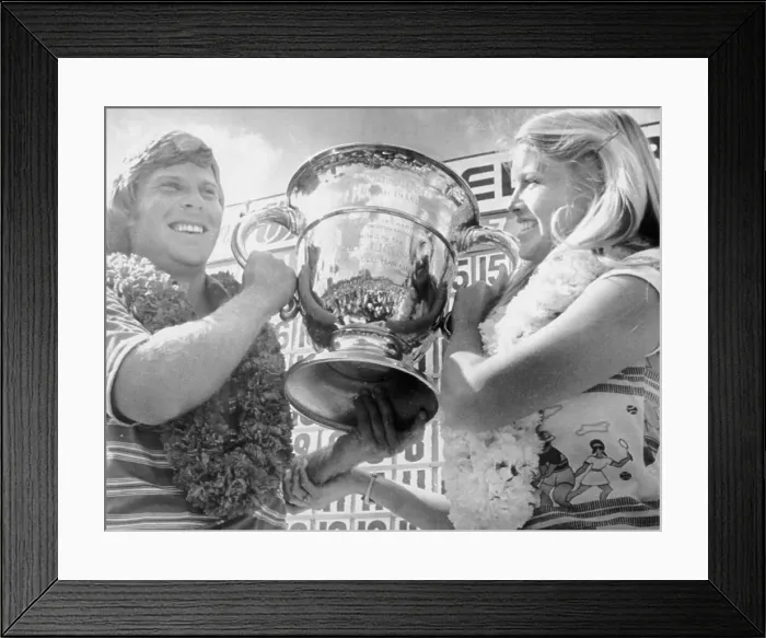 Framed Print : Ben Crenshaw and His Wife Polly Framed Print : Ben Crenshaw and His Wife Polly