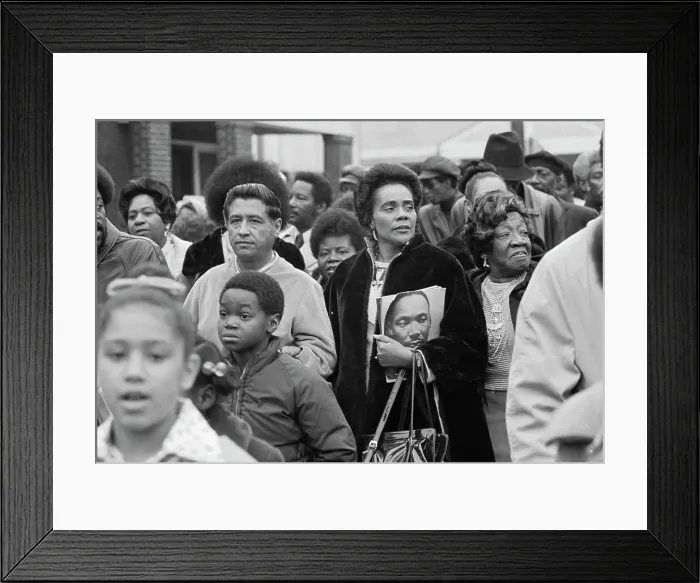 Framed Print : Coretta Scott King and Cesar Chavez Attend Ceremonies Framed Print : Coretta Scott King and Cesar Chavez Attend Ceremonies