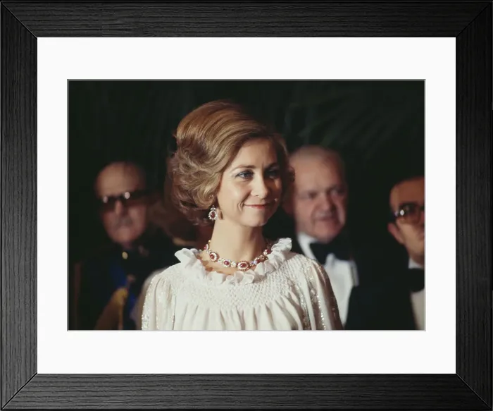 Framed Print : Queen Sofia Of Spain Framed Print : Queen Sofia Of Spain