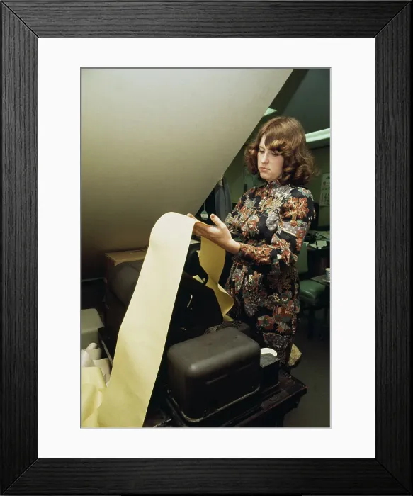 Framed Print : UPI Bureau Manager Joanna Firestone Framed Print : UPI Bureau Manager Joanna Firestone