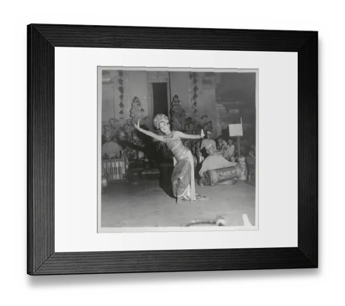 Framed Print : Portrait of a Balinese Legon Dancer Framed Print : Portrait of a Balinese Legon Dancer