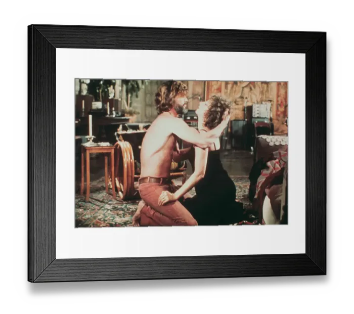 Framed Print : Barbra Streisand and Kris Kristofferson Framed Print : Barbra Streisand and Kris Kristofferson