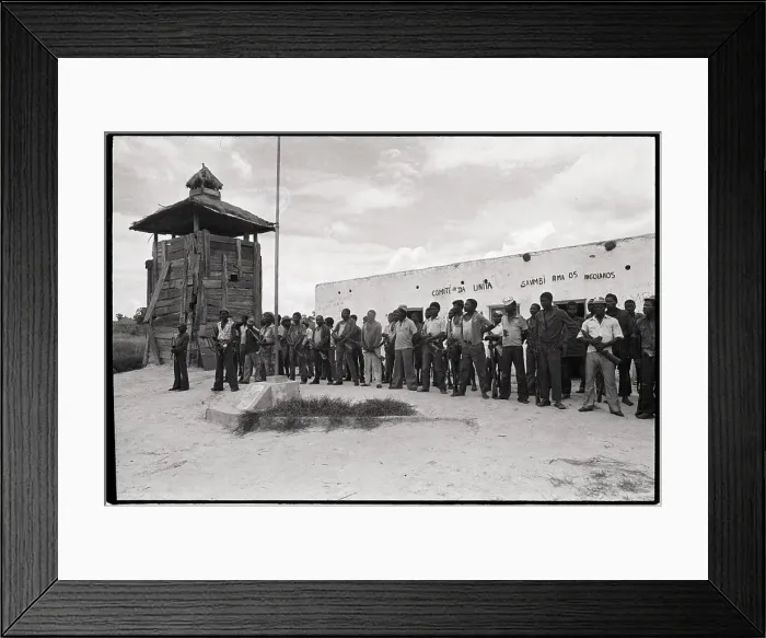 Framed Print : Unita Volunteers On Parade Framed Print : Unita Volunteers On Parade