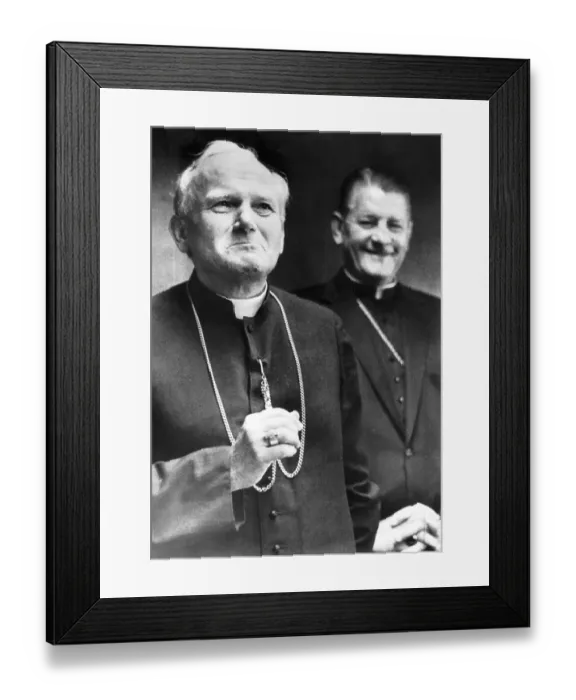 Framed Print : Pope John Paul II Framed Print : Pope John Paul II