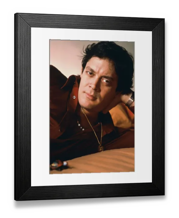 Framed Print : Portrait of Raul Julia Framed Print : Portrait of Raul Julia