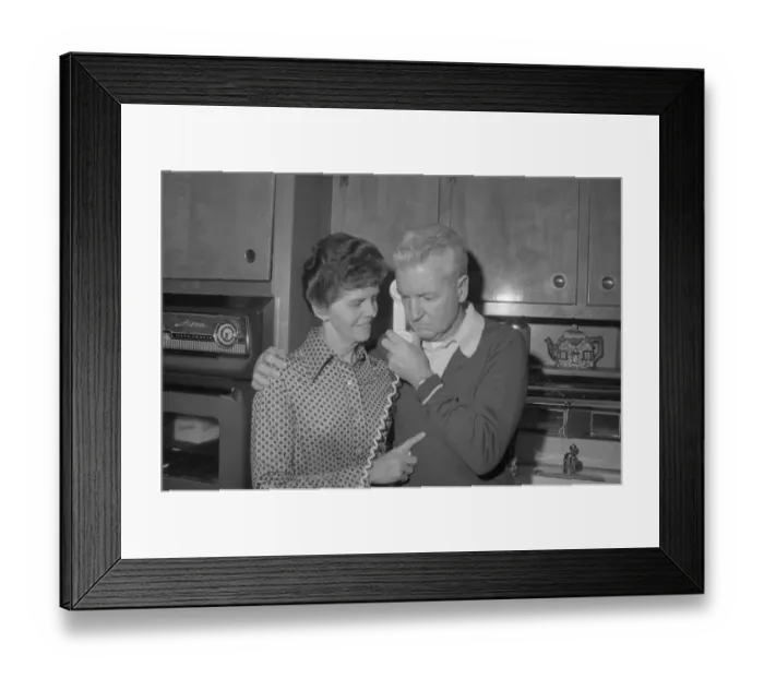 Framed Print : Billy Hayes Mother and Father Framed Print : Billy Hayes Mother and Father