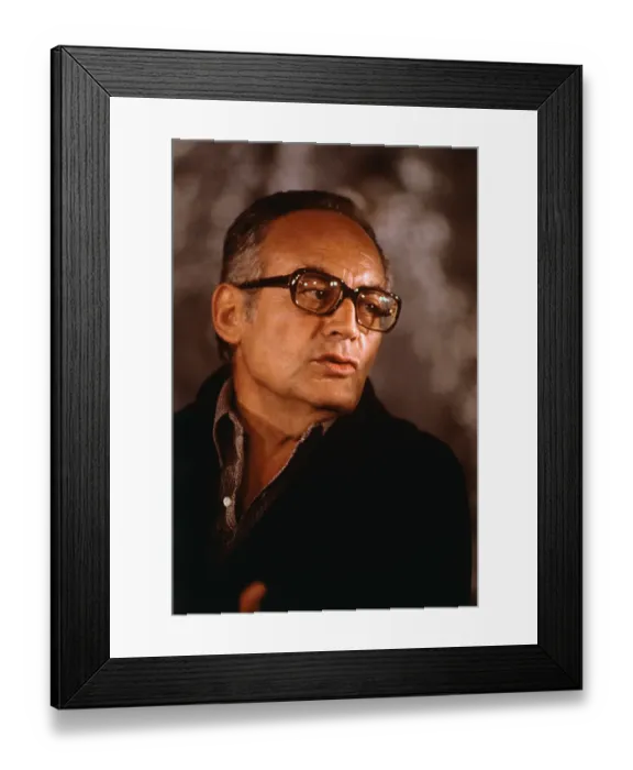 Framed Print : Portrait of Dino de Laurentilis Framed Print : Portrait of Dino de Laurentilis