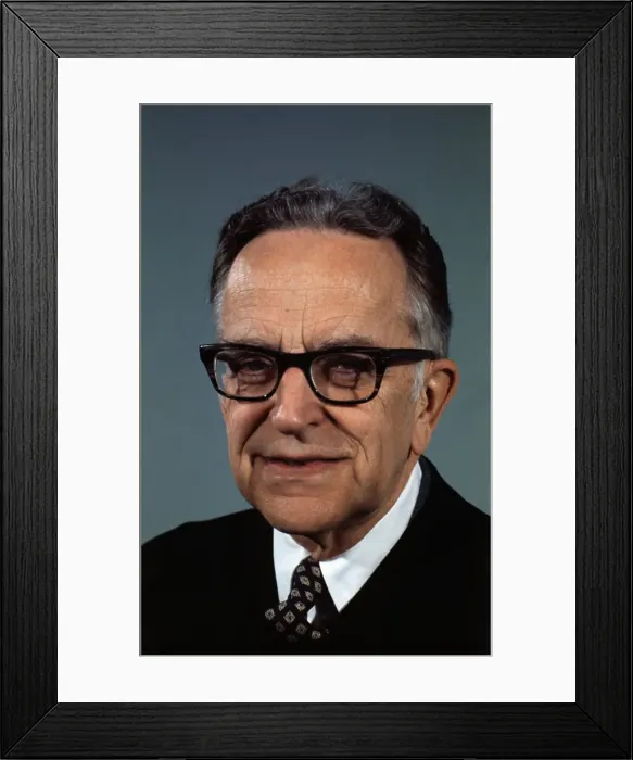Framed Print : Portrait of Justice Harry A. Blackmun Framed Print : Portrait of Justice Harry A. Blackmun