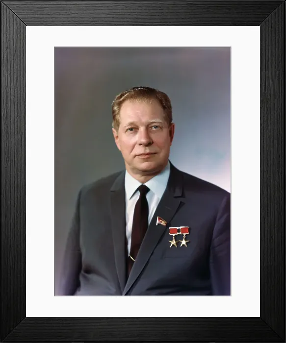 Framed Print : Portrait of Dmitry F. Ustinov Framed Print : Portrait of Dmitry F. Ustinov