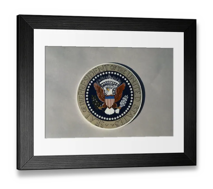 Framed Print : The Presidential Seal