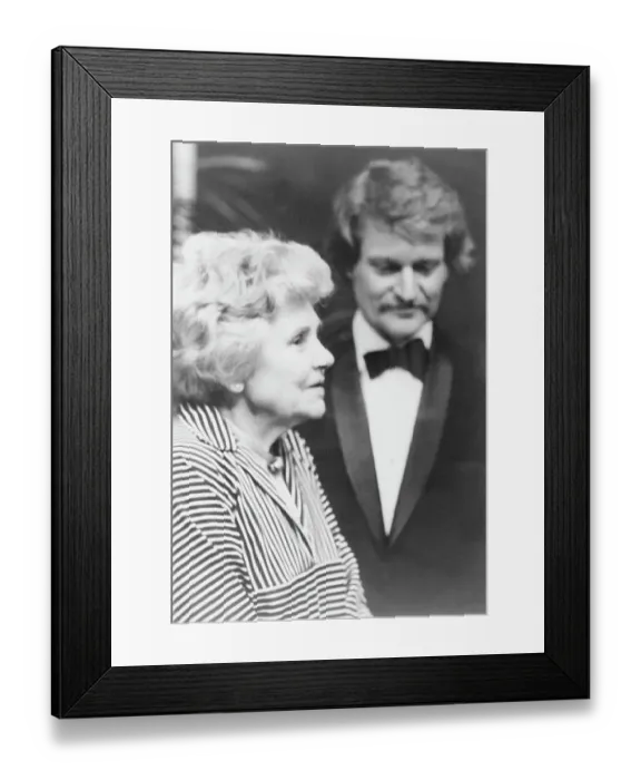 Framed Print : Elizabeth Bishop Receiving Neustadt Prize Framed Print : Elizabeth Bishop Receiving Neustadt Prize