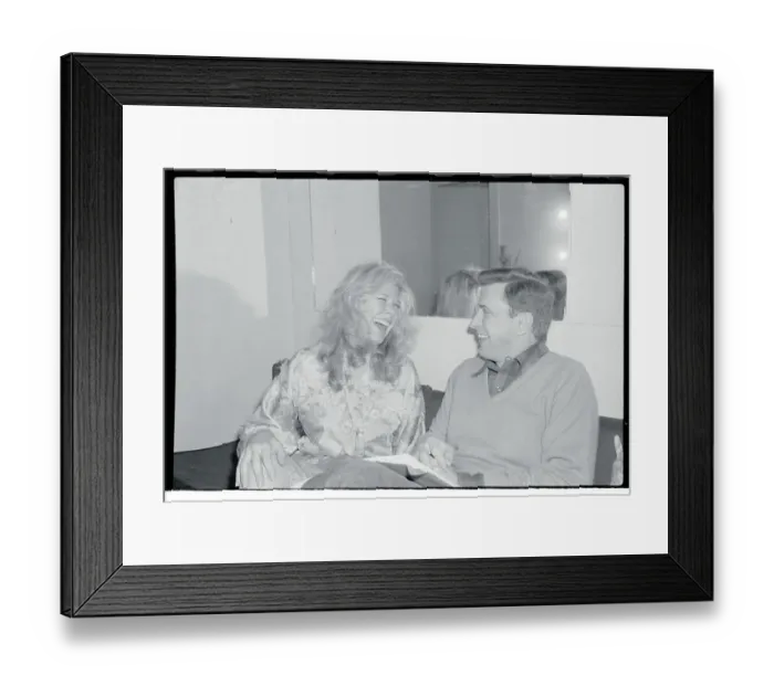 Framed Print : Loretta Swit and Ted Bessel Framed Print : Loretta Swit and Ted Bessel