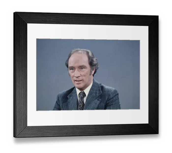 Framed Print : Prime Minister Pierre Trudeau