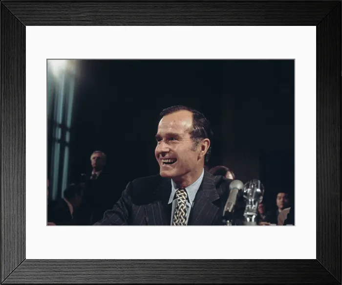 Framed Print : Senator George HW Bush Framed Print : Senator George HW Bush
