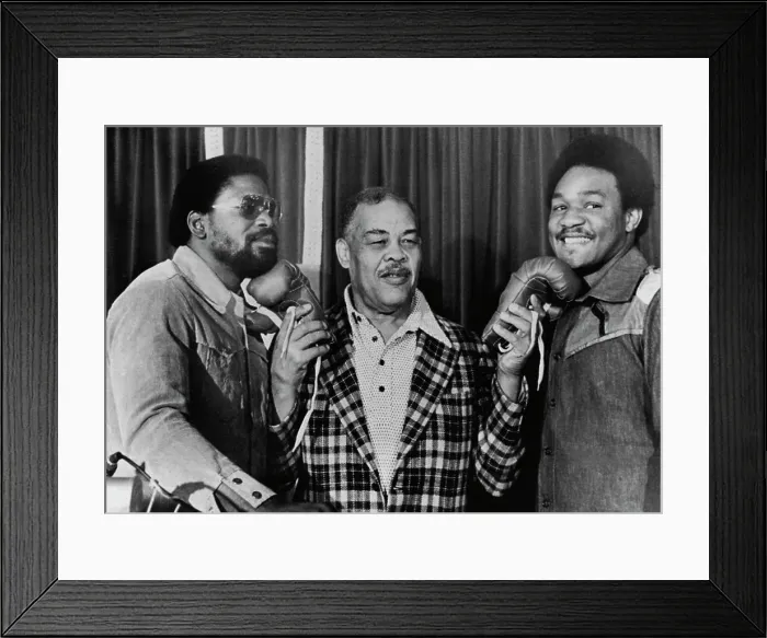 Framed Print : Ron Lyle, Joe Louis, George Foreman Framed Print : Ron Lyle, Joe Louis, George Foreman