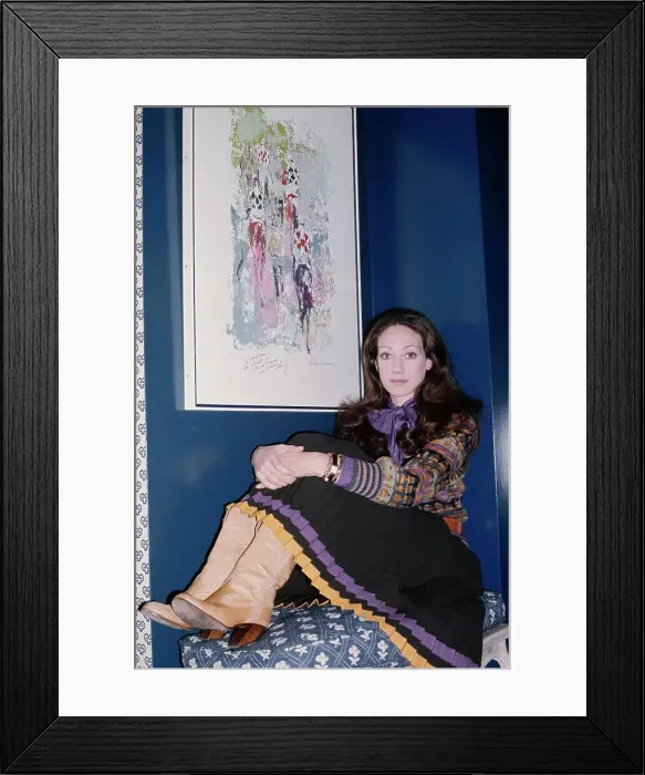 Framed Print : Actress Marisa Berenson