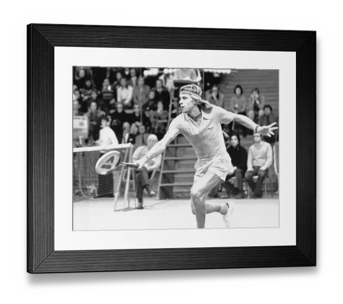 Framed Print : Bjorn Borg Framed Print : Bjorn Borg
