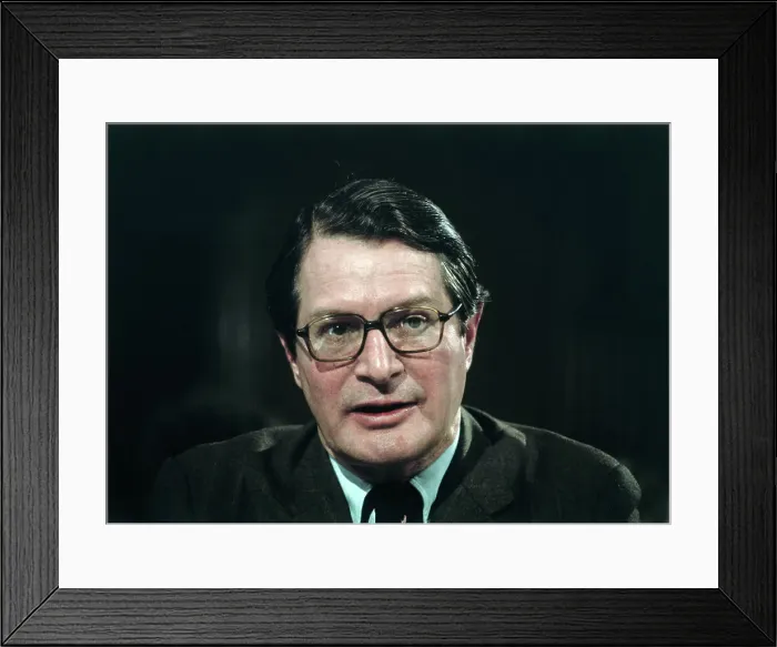 Framed Print : Elliot Richardson Wearing Eyeglasses Framed Print : Elliot Richardson Wearing Eyeglasses