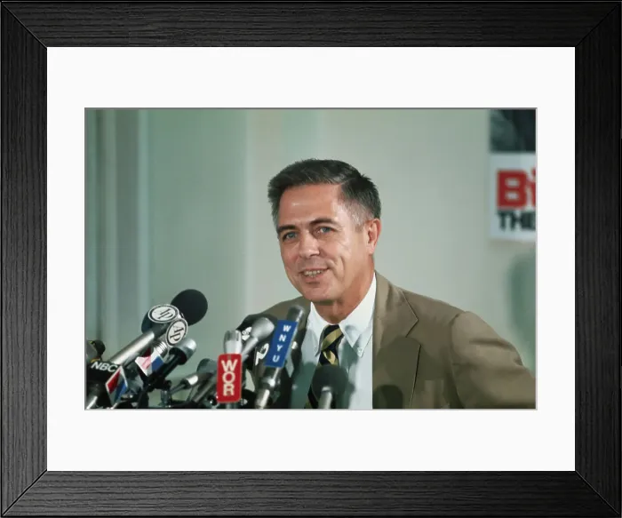 Framed Print : James Buckley Speaking Framed Print : James Buckley Speaking