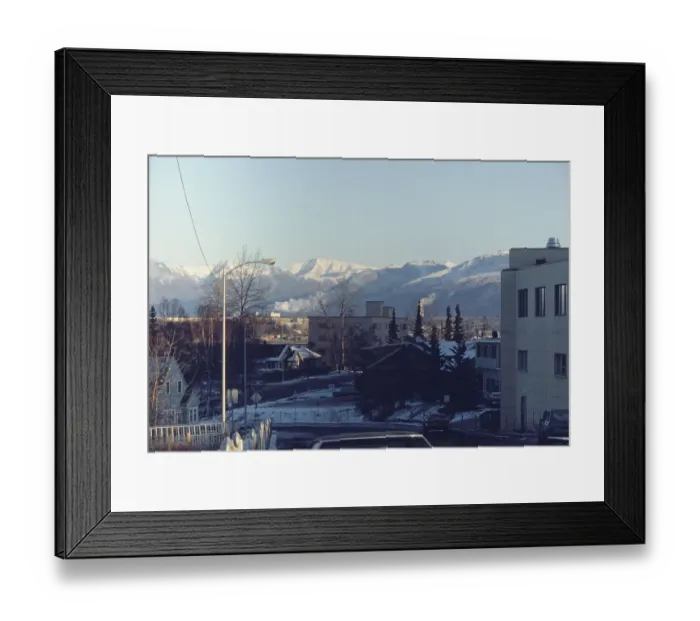 Framed Print : Anchorage, Alaska Framed Print : Anchorage, Alaska