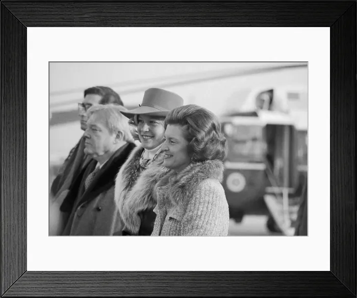 Framed Print : Betty and Susan Ford
