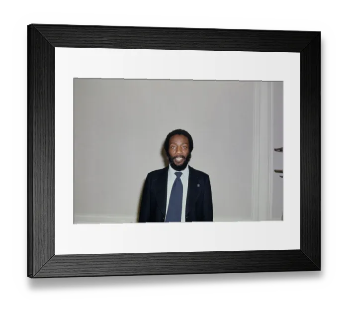 Framed Print : Comedian Dick Gregory