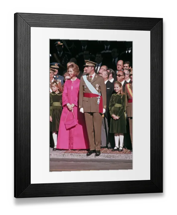 Framed Print : Spain's Royal Leaders Framed Print : Spain's Royal Leaders