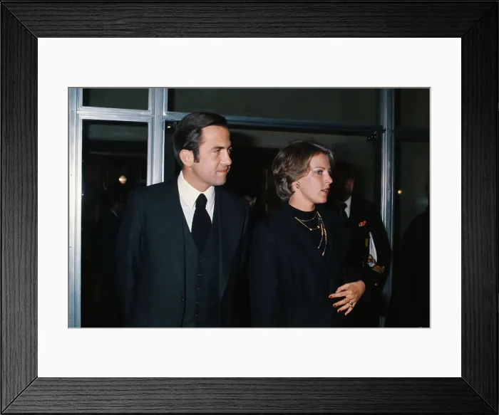 Framed Print : King and Queen of Greece Framed Print : King and Queen of Greece