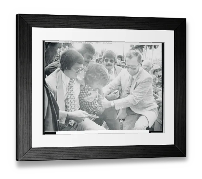 Framed Print : Mike Lance Carvin Being Restrained Framed Print : Mike Lance Carvin Being Restrained