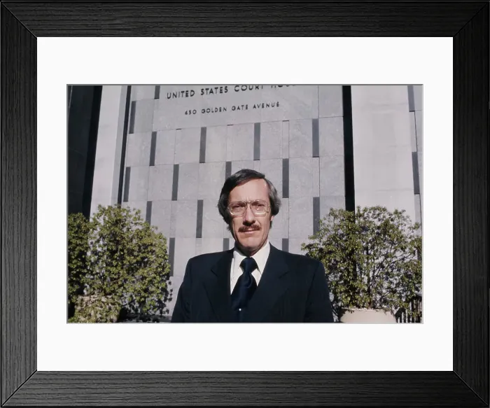 Framed Print : US Attorney James Browning Jr Framed Print : US Attorney James Browning Jr