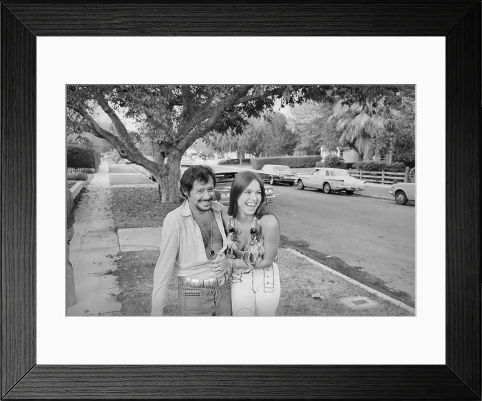 Framed Print : Eddie Fisher and Terry Richard in the Park Framed Print : Eddie Fisher and Terry Richard in the Park