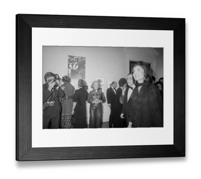 Framed Print : Portrait of Jacqueline Kennedy Onassis and Albina DeBoisrouvray Framed Print : Portrait of Jacqueline Kennedy Onassis and Albina DeBoisrouvray