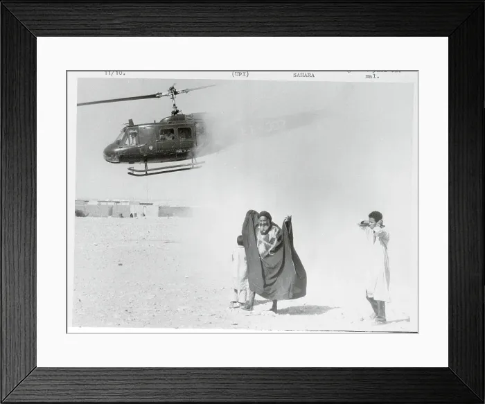 Framed Print : Old Man Caught in Helicopter Wind Blow Framed Print : Old Man Caught in Helicopter Wind Blow