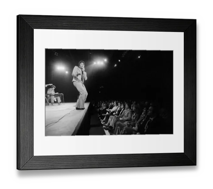 Framed Print : Charlie Pride Singing in Concert Framed Print : Charlie Pride Singing in Concert