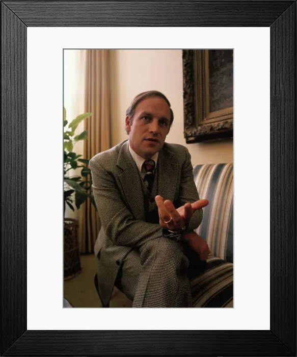 Framed Print : Dick Cheney Relaxing on Couch Framed Print : Dick Cheney Relaxing on Couch