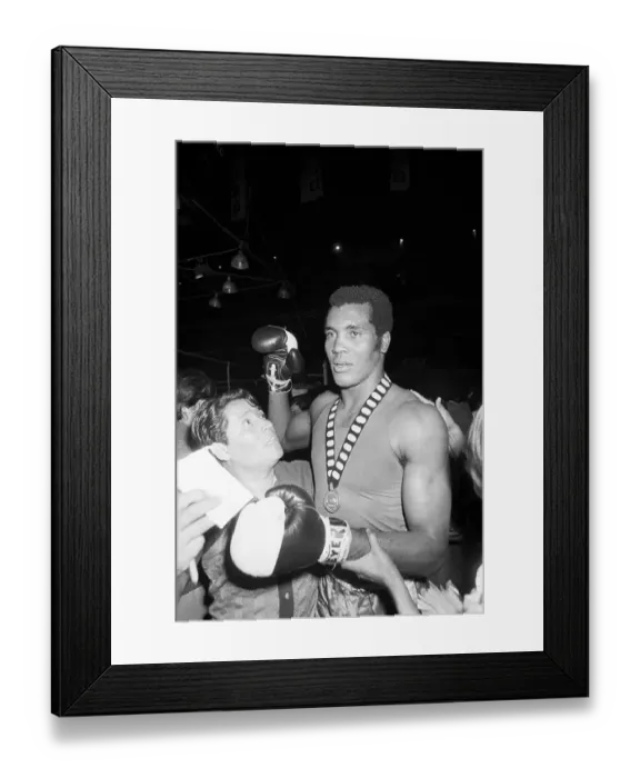Framed Print : Cuban World Amateur Heavyweight Champion Framed Print : Cuban World Amateur Heavyweight Champion