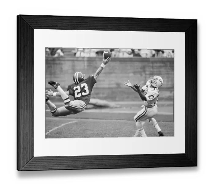 Framed Print : Harvard'S Bill Emper Sails Thru The Air
