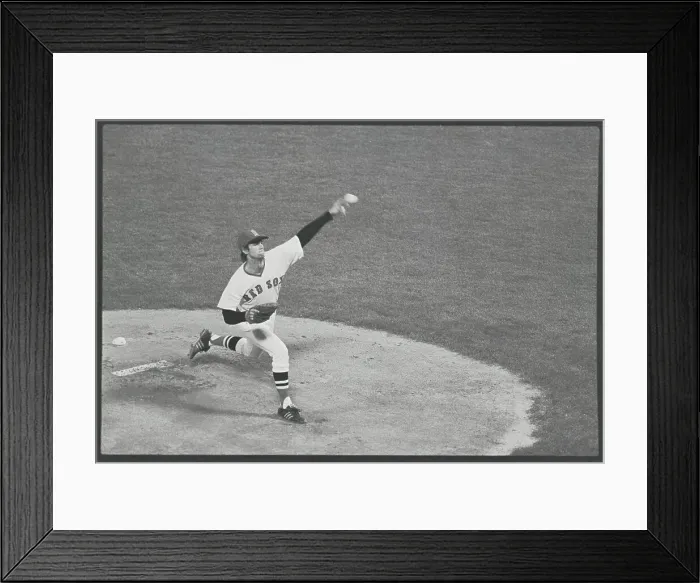 Framed Print : Bill Lee, Starting Pitcher for the Boston Red Sox Framed Print : Bill Lee, Starting Pitcher for the Boston Red Sox