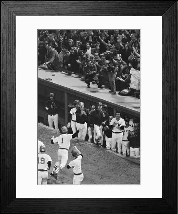 Framed Print : Bernie Carbo Running Towards Dugout Framed Print : Bernie Carbo Running Towards Dugout