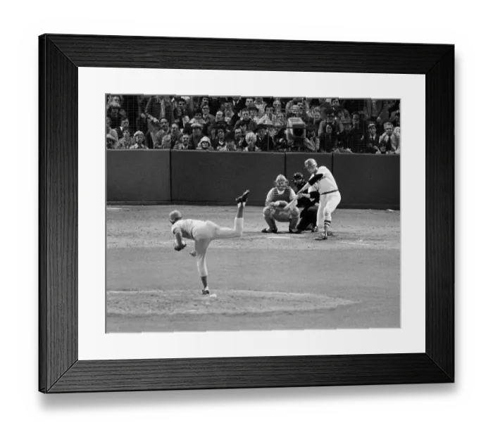 Framed Print : Carlton Fisk Swinging Bat Framed Print : Carlton Fisk Swinging Bat