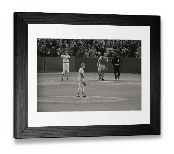 Framed Print : Carlton Fisk at the Plate Framed Print : Carlton Fisk at the Plate