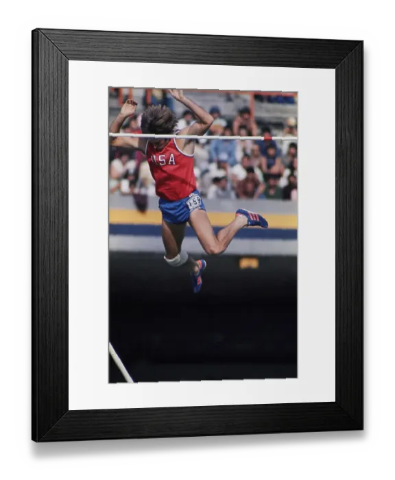 Framed Print : Jenner Pole-Vaulting Framed Print : Jenner Pole-Vaulting