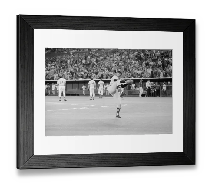 Framed Print : Bill Lee Pitching Framed Print : Bill Lee Pitching