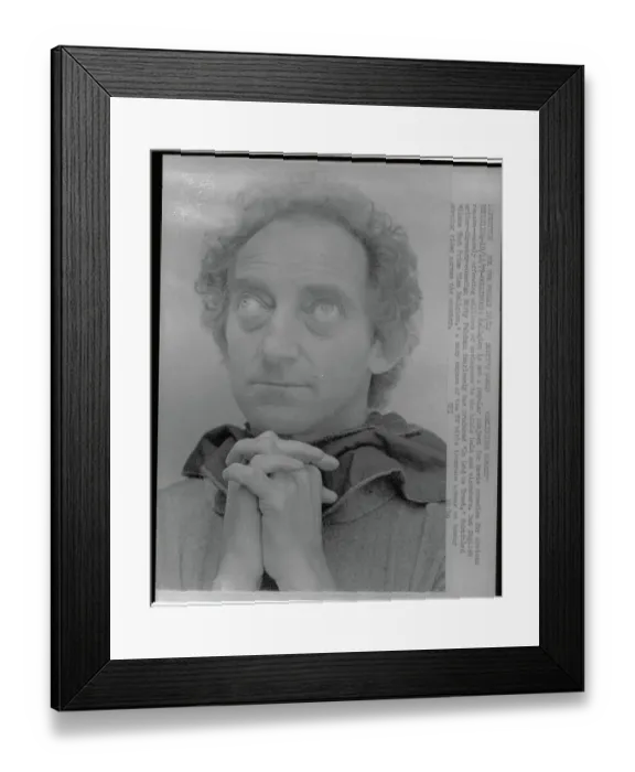 Framed Print : Actor Marty Feldman Framed Print : Actor Marty Feldman
