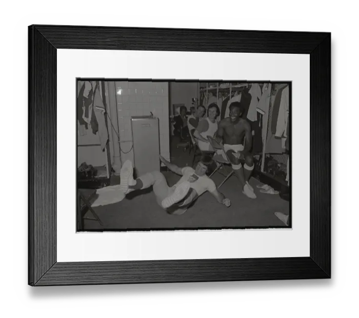 Framed Print : Pete Rose Lying on Ground Framed Print : Pete Rose Lying on Ground