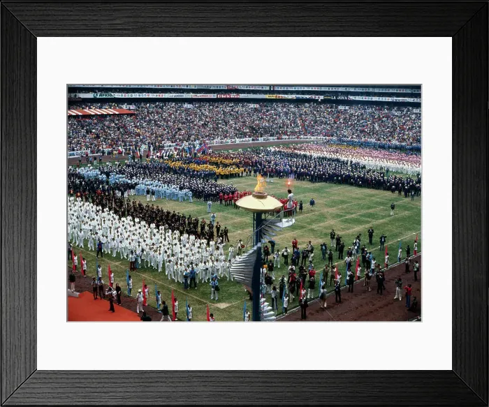 Framed Print : Sports Stadium Ceremony Framed Print : Sports Stadium Ceremony