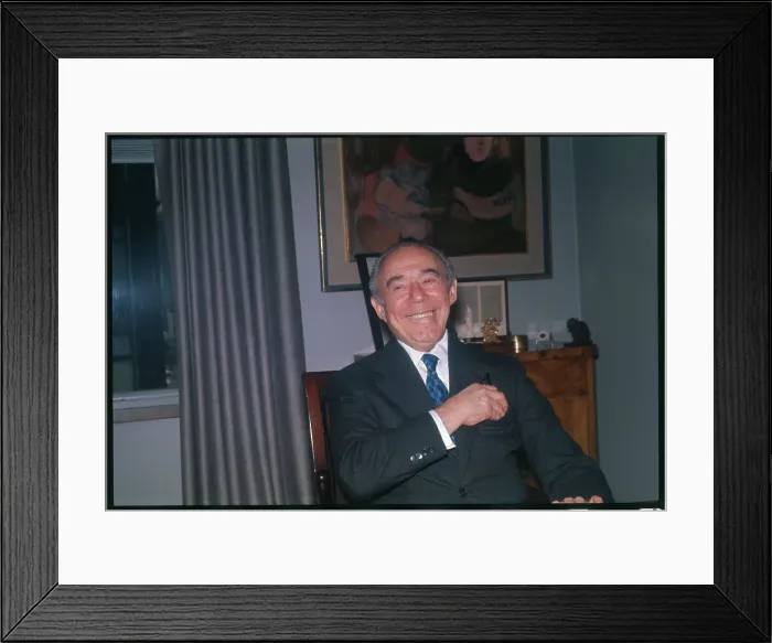 Framed Print : Richard Rodgers in Jovial Mood Framed Print : Richard Rodgers in Jovial Mood