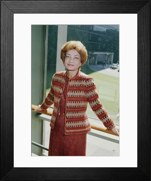 Framed Print : Princess Ashraf Pahlavi Of Iran Framed Print : Princess Ashraf Pahlavi Of Iran